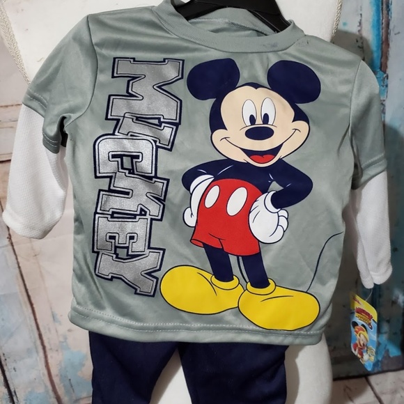 Disney Junior Mickey Mouse Toddler Shirt & Pants - Picture 1 of 5
